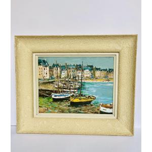 Peinture - Port de Bretagne - GIL